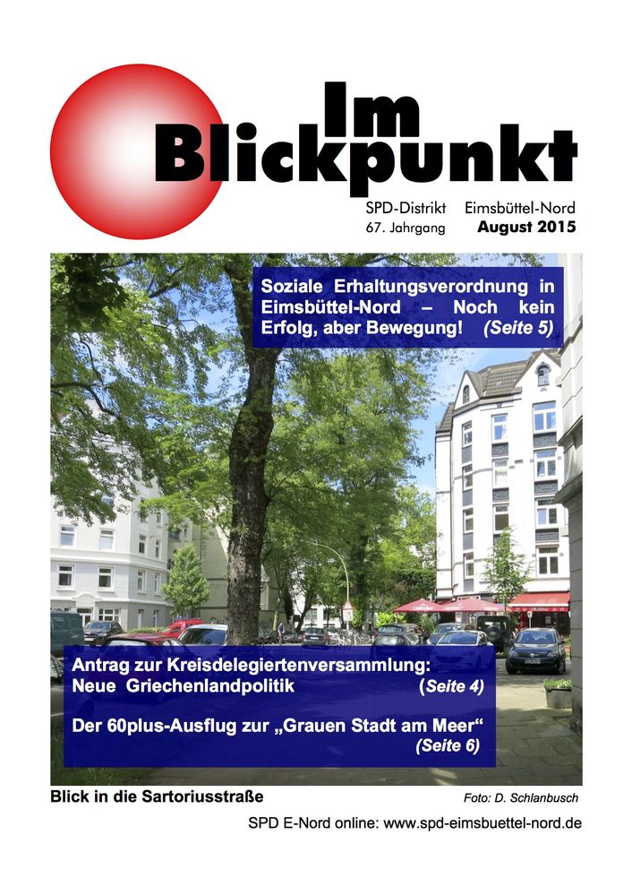 Im Blickpunk 8/2015